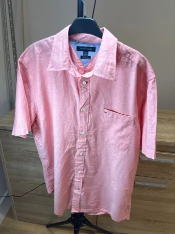 Chemise manche courte pour homme Tommy Hilfiger taille grand L