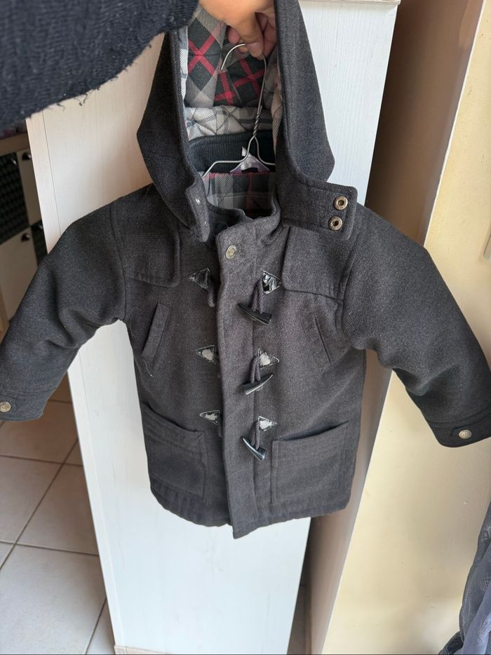 Manteau chaud garçon 3 ans