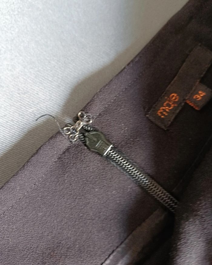 Jupe de tailleur noir Maje - photo numéro 5