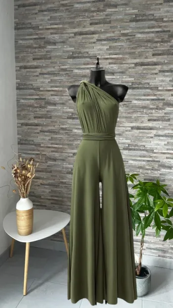 Combi kaki plusieurs positions