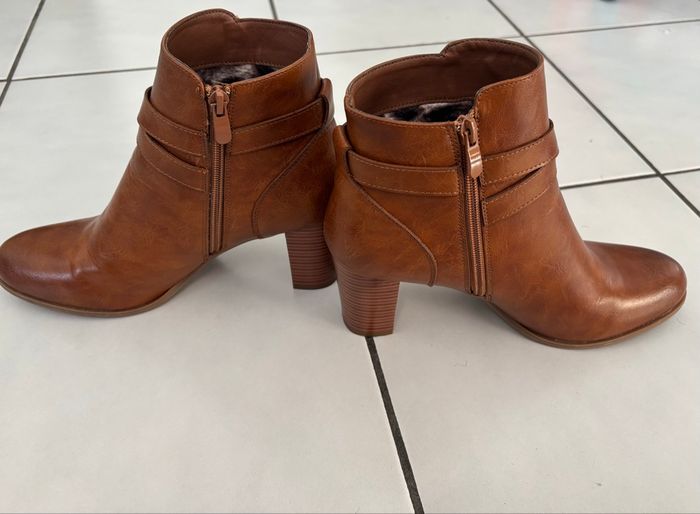 Botte à talon camel - photo numéro 3