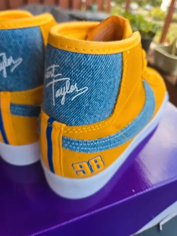 Nike zoom blazer mid grant taylor jaune jeans taille 40 neuves - photo numéro 6