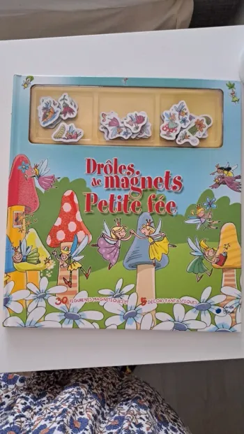 Livre: drôles de magnets petite fée