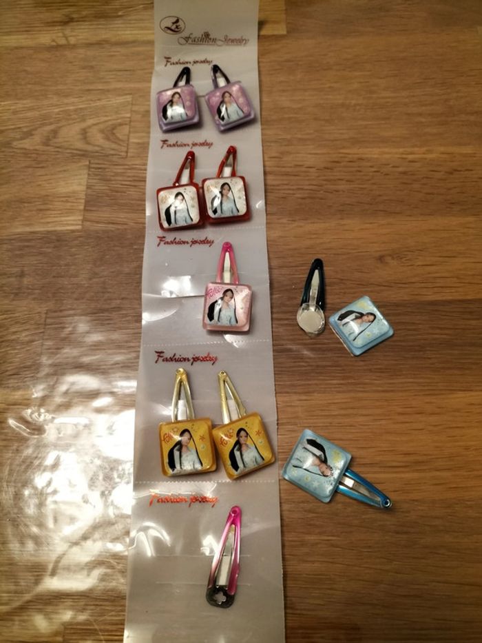 Lot de barrettes