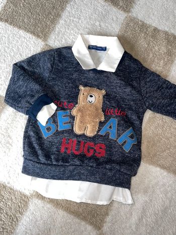 Pull avec chemise