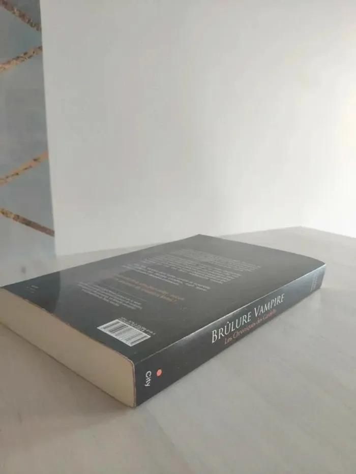 Livre grand format Brûlure vampire Chroniques Gardella tome 4 Gleason - photo numéro 3