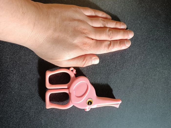 Ciseaux petites mains enfants éléphant - photo numéro 3