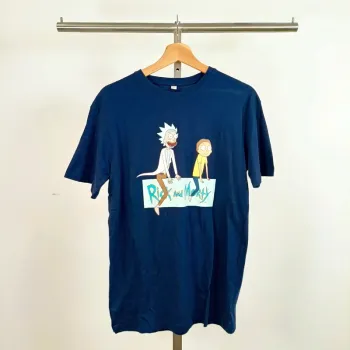 T-shirt bleu Rick and Morty – Taille S A674