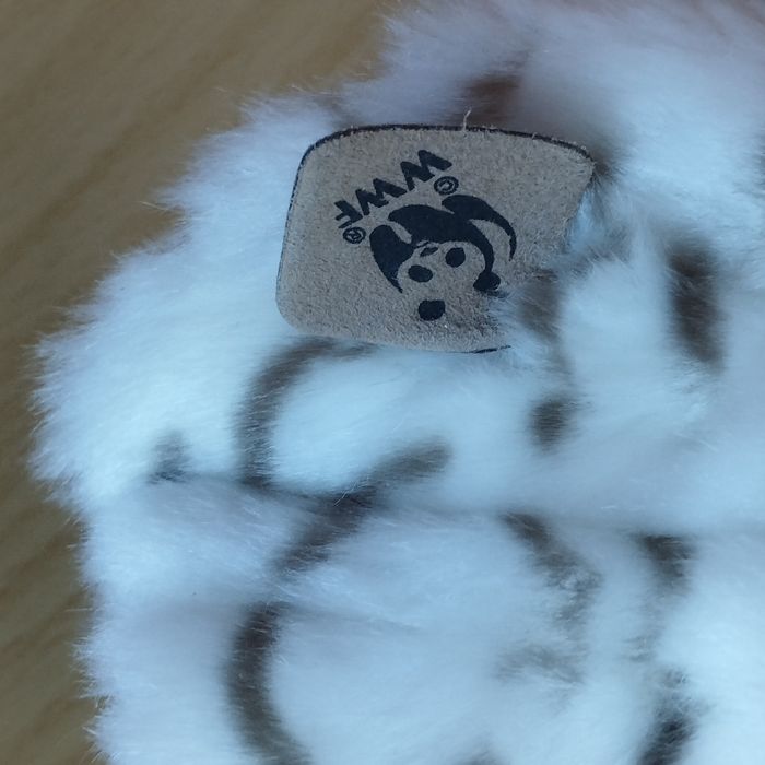 Peluche chouette blanche et grise Mimex Neuve - photo numéro 9