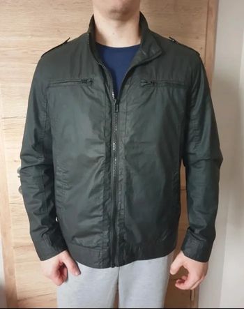 Veste mi saison homme noire