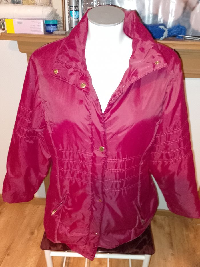 manteau bordeu t46-48