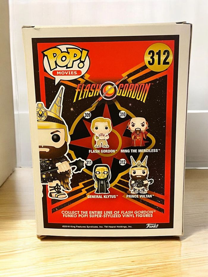 Figurine POP Movies Flash Gordon 312 Prince Vultan neuve non deboxee - photo numéro 3