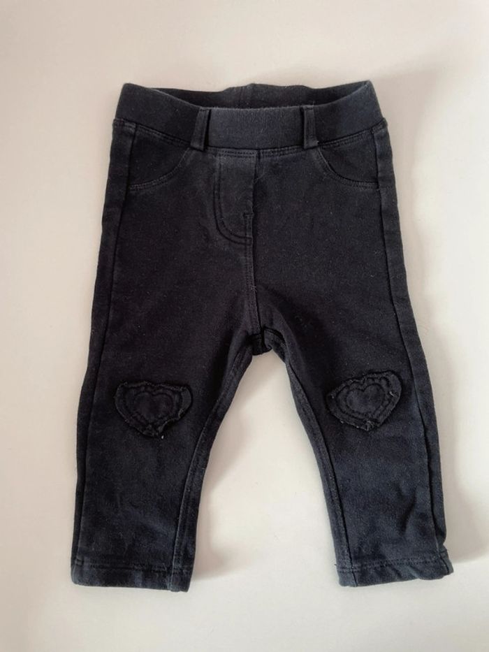 Pantalon noir 6 mois bébé fille