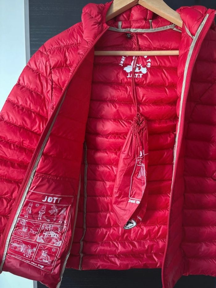 Doudoune légère femme Jott - cloé rouge - taille S - photo numéro 8