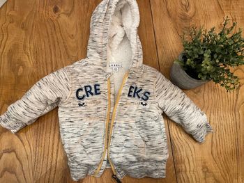 Veste creeks 12 mois avec intérieur en moumoute