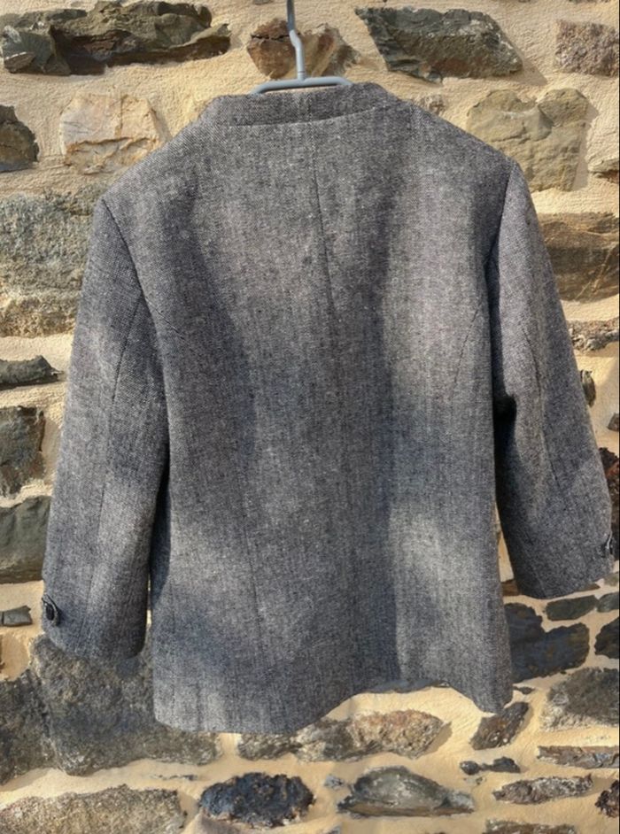 Veste style blazer gris chiné - Matt Davis - photo numéro 7