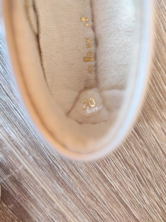 Chaussures ballerines cérémonie taille 20 - photo numéro 4