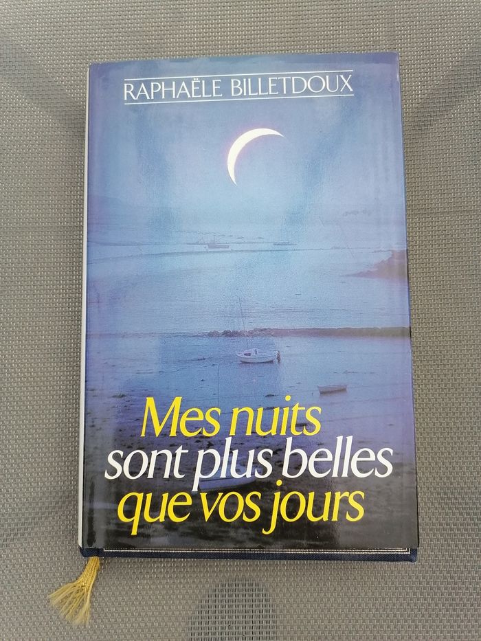 Livre Mes nuits sont plus belles que vos jours de Raphaëlle Billetdoux