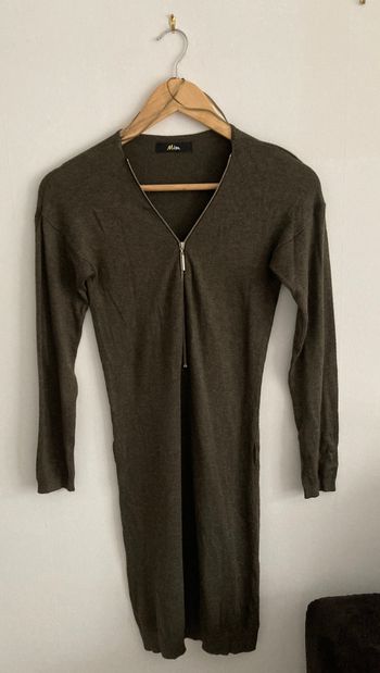 robe pull en maille fine