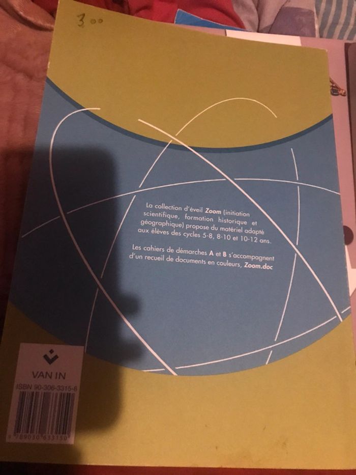 Lot livre zoom Cahier de démarche A et B 10-12 ans Van in - photo numéro 7