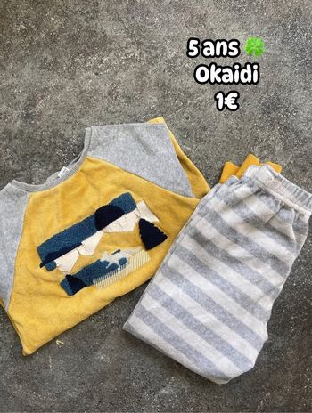 Pyjama 🍀 5 ans 🍀 Okaidi
