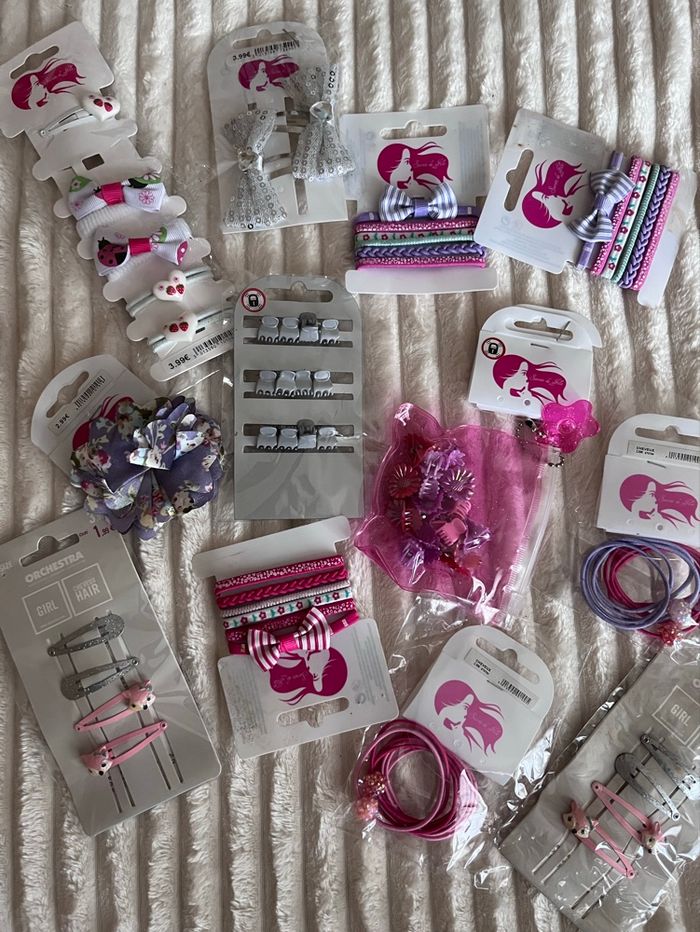 Lot accessoires cheveux