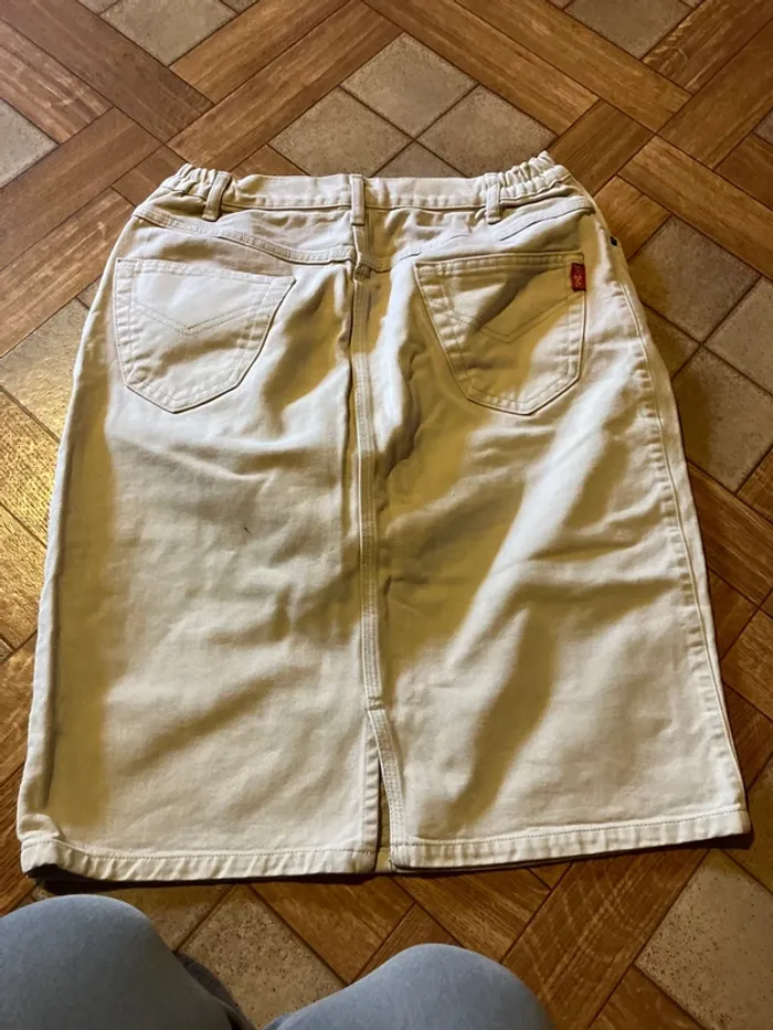Jupe droite effet Jean @ - photo numéro 2