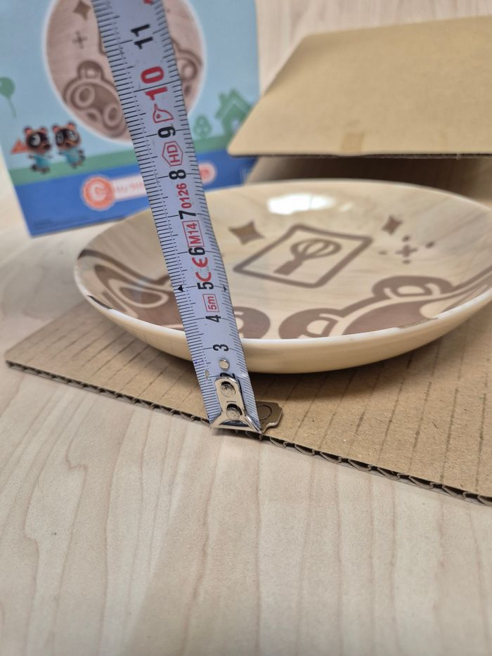Assiette creuse Animal Crossing Ichibankuji "Ryouri moins DIY!" - photo numéro 5