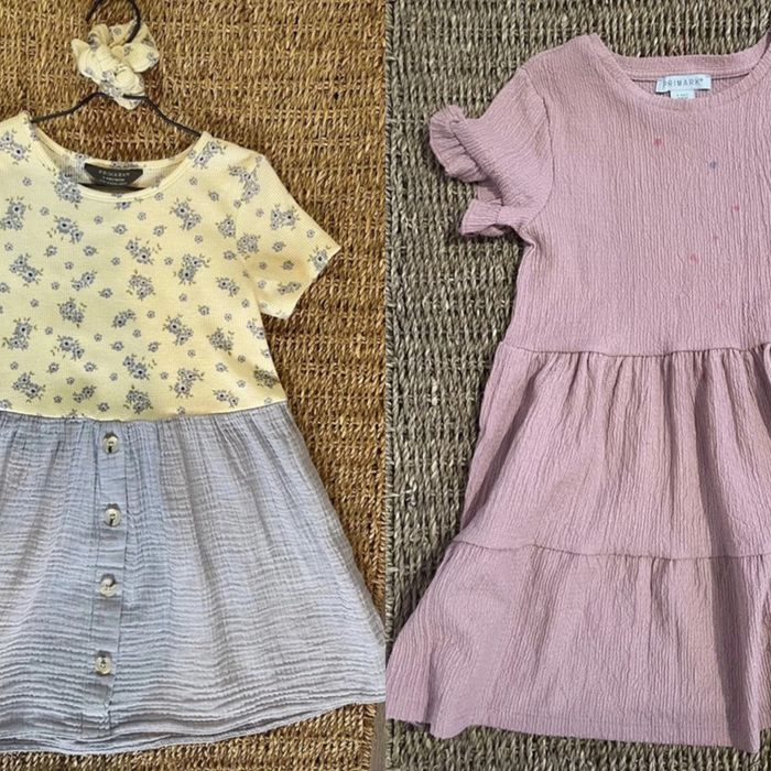 Robe et chouchou assortis + Robe Primark