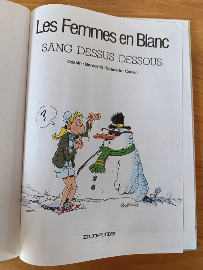 BD les femmes en blanc "sang dessus dessous - photo numéro 4