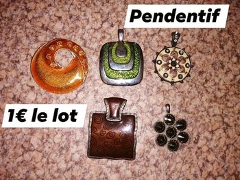 Lot pendentif