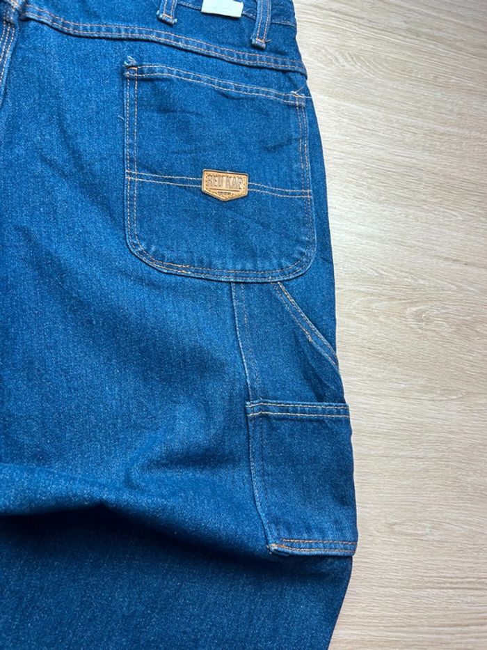 Jean Carpenter Vintage Red Kap Workwear 100% Coton W40 L32 Made in Mexico - photo numéro 14
