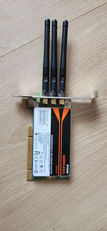Carte réseau sans fil D-Link PCI WiFi 802.11N DWA-547