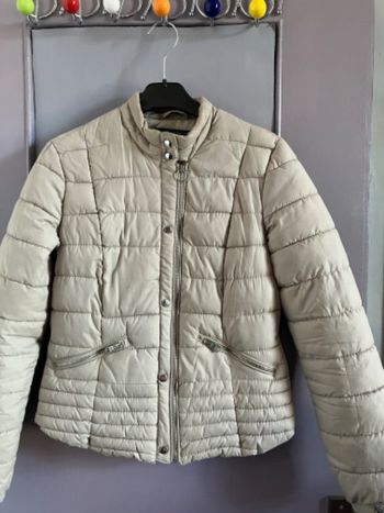 Doudoune beige