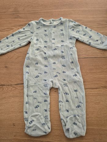Pyjama 1 pièce Mots d'enfants 18 mois