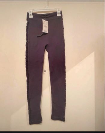 Legging Zara Neuf Lacets sur le côté XS/S Gris foncé