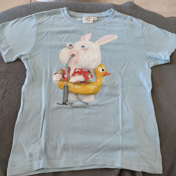 Tee-shirt 8 ans Lapin Crétin