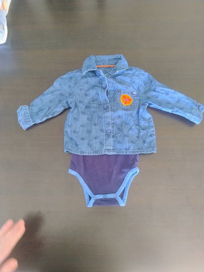 Lots vêtements bébé garçon 6 mois - photo numéro 5