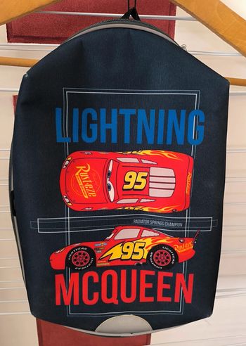 Coque amovible Cars pour cartable carrefour