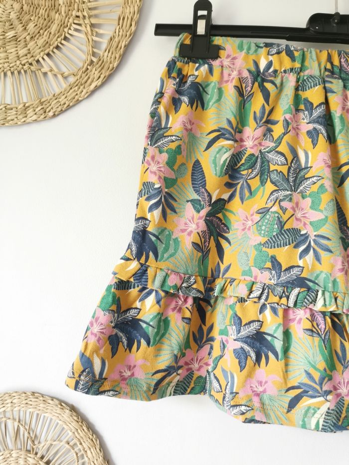 Jupe à volants imprimé exotique Vertbaudet 10 Ans - photo numéro 7