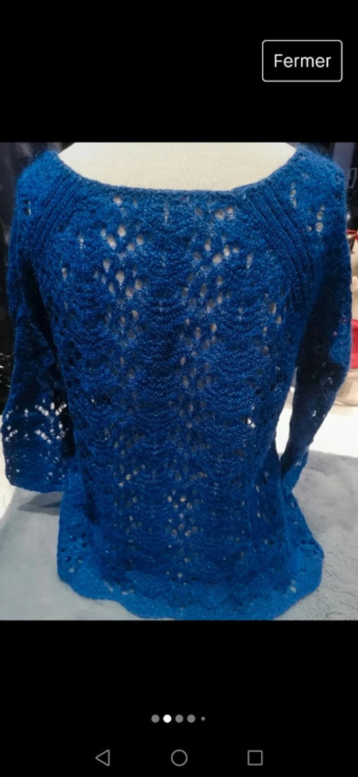 Pull fait main - photo numéro 4