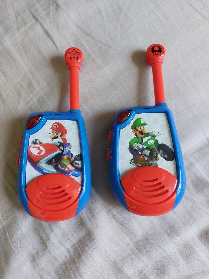 Talkie-walkie mario