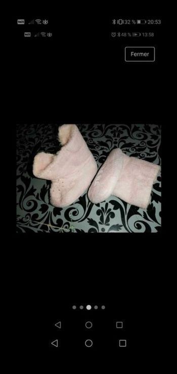 Botte rose 0/3 mois grain de blé 1€