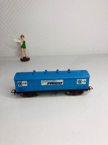 Wagon couvert isotherme à 2 bogies interfrigo SNCF jouef 6563 Ho