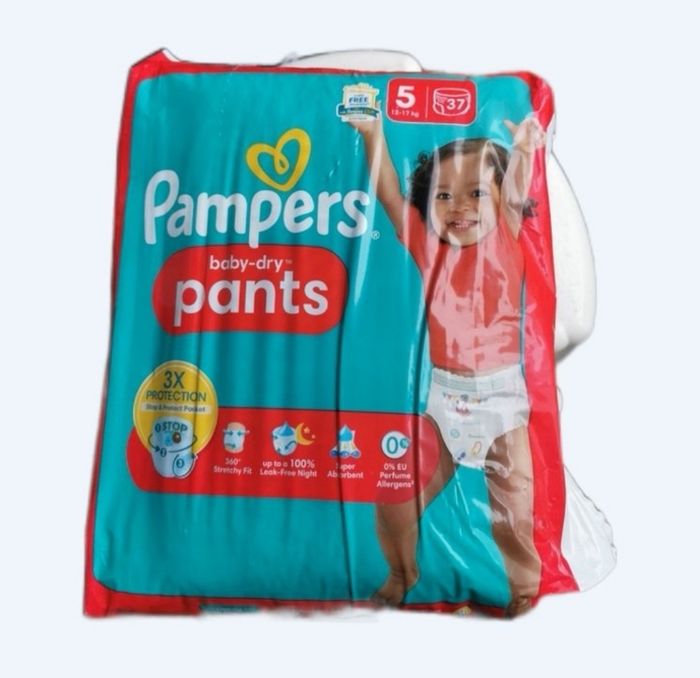 Paquet de couches Pampers Baby Dry Pants taille 5
