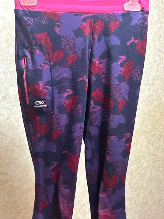 Leggings de sport taille 12ans (sans étiquette) marque kalenji - photo numéro 2