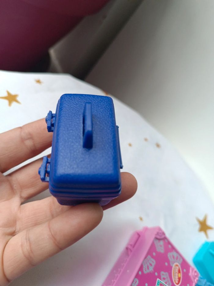 Barbie mattel fashionistas poupée sac bag bagage valise malle bleu rose blue pink Travel 1977 2011 - photo numéro 14