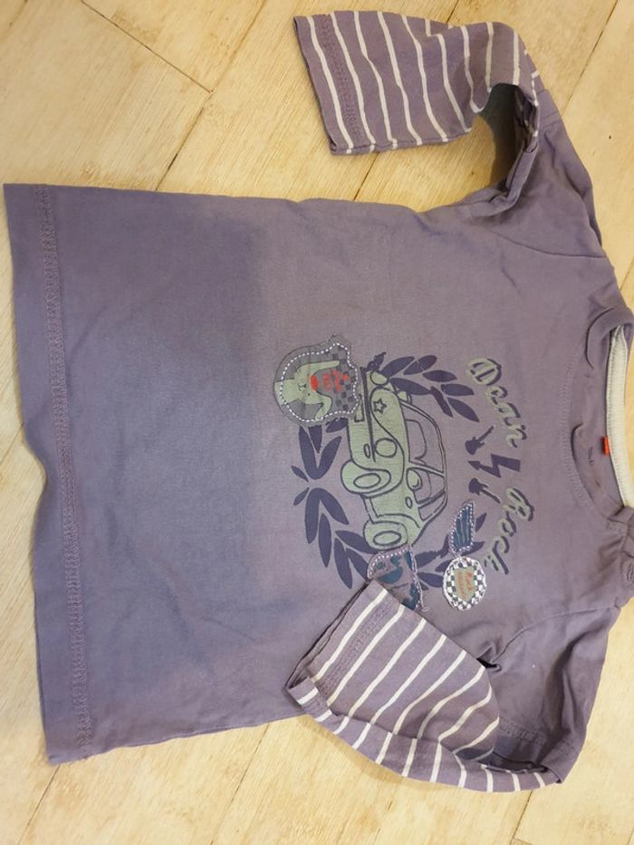 T-shirt manches longues et gilet - photo numéro 2