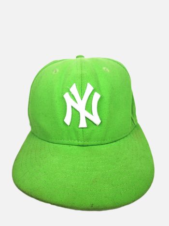 Casquette NY Yankees New Era 59Fifty - Vert Fluo / Taille 7 1/8 (56.8cm)