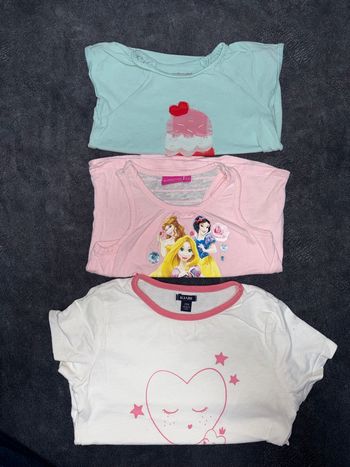 T-shirt fille 24mois